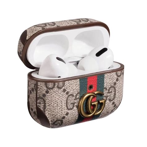 black gucci airpod pro case|Gucci airpod case real.